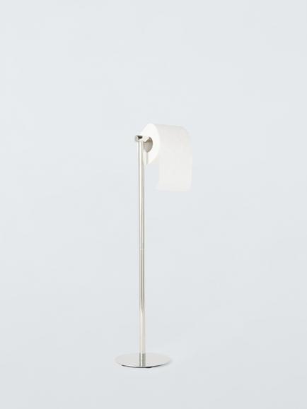 John Lewis Elegance Toilet Butler - view 2, Silver
