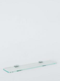 John Lewis Project Glass Shelf, 