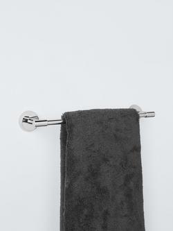 John Lewis Elegance Single Towel Rail - view 2, Chrome