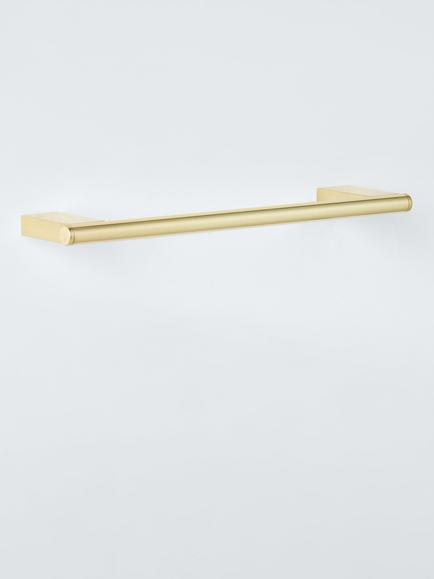 John Lewis Opus Single Towel Rail, W35cm, 