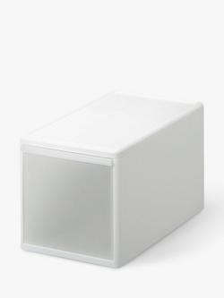 Like-it Modular Storage Drawer, Large, W25.5cm, White, White