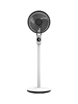Meaco Sefte 10" Pedestal Fan, White, White