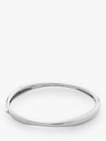 Monica Vinader Nura Reef Thin Bangle, Silver