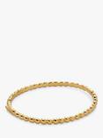 Monica Vinader Nura Teardrop Bangle, Gold