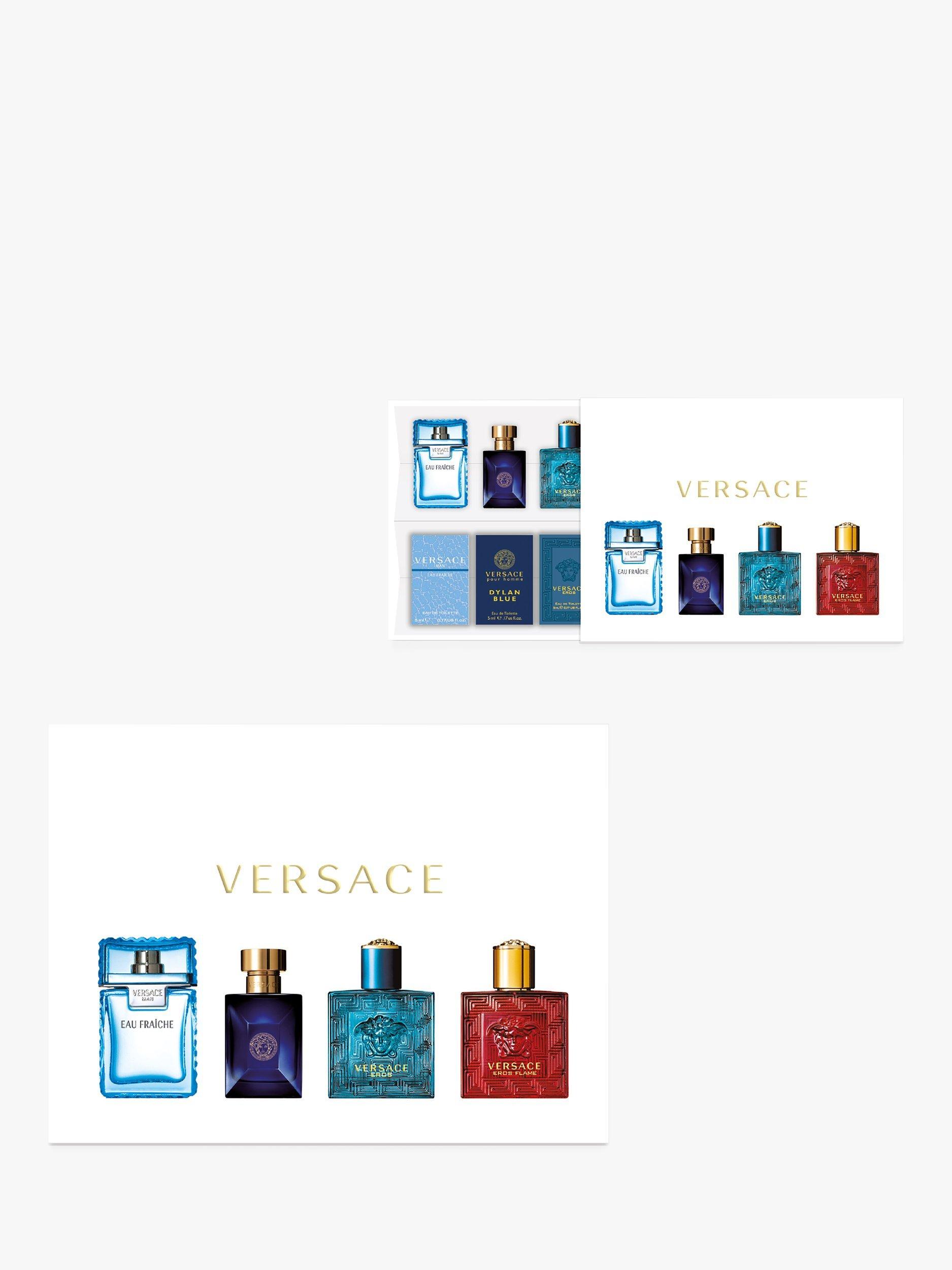 Versace Men s Mini Fragrance Gift Set 4 x 5ml