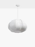 John Lewis Ava Pendant Ceiling Light, Off White