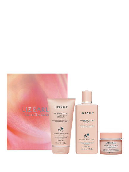 Liz Earle Radiant Glow Routine Skincare Gift Set, 
