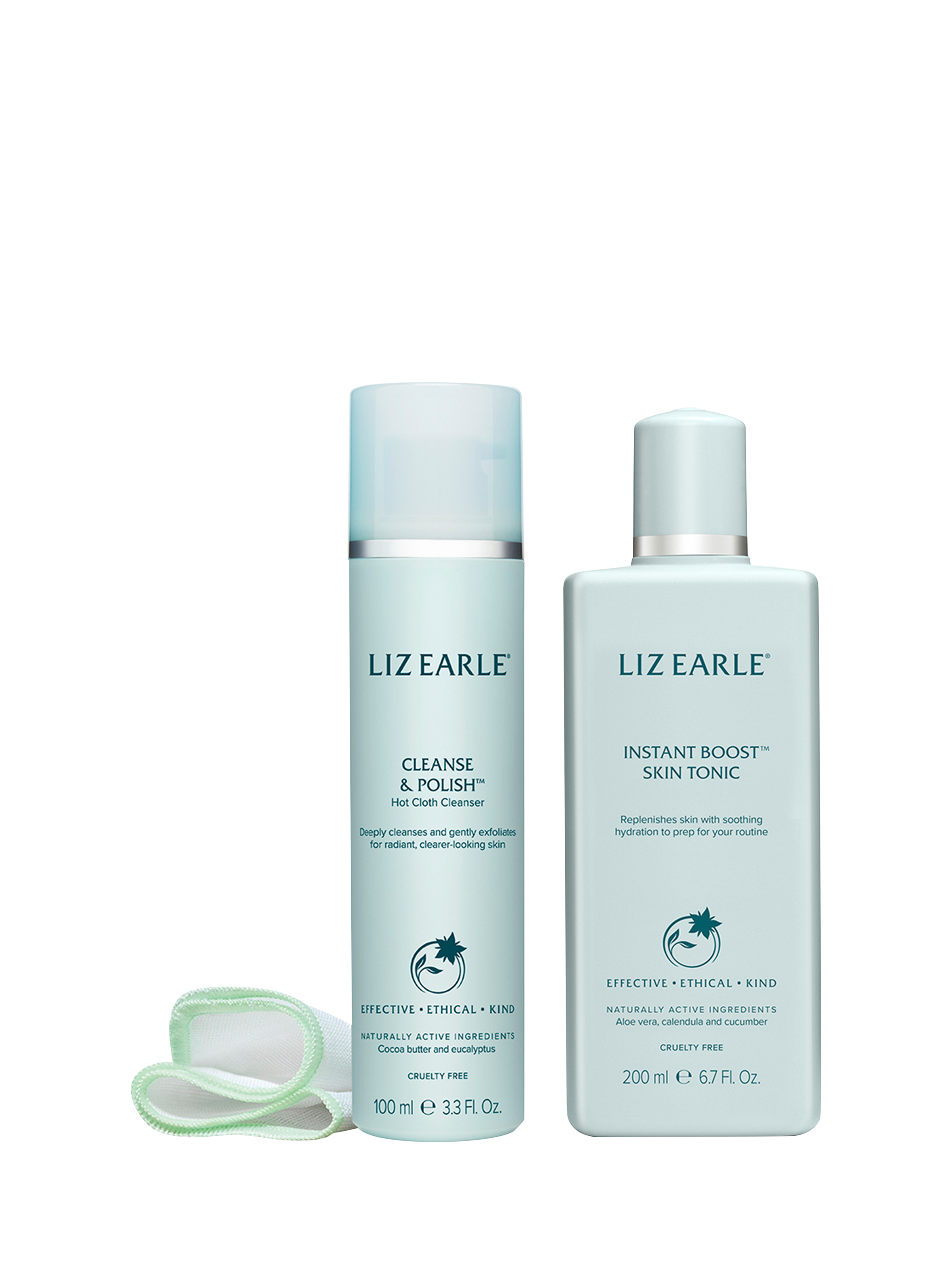 Product image 2 of 4, which shows Liz Earle Cleanse & Polish™ Duo Skincare Gift Set