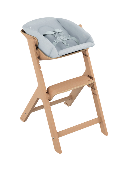 Maxi-Cosi Nesta Highchair with Newborn, Baby and Toddler Kits Complete Bundle - view 2, Natural Wood