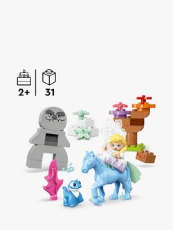 LEGO DUPLO Frozen 10418 Elsa Bruni Enchanted Forest - view 2, Multi