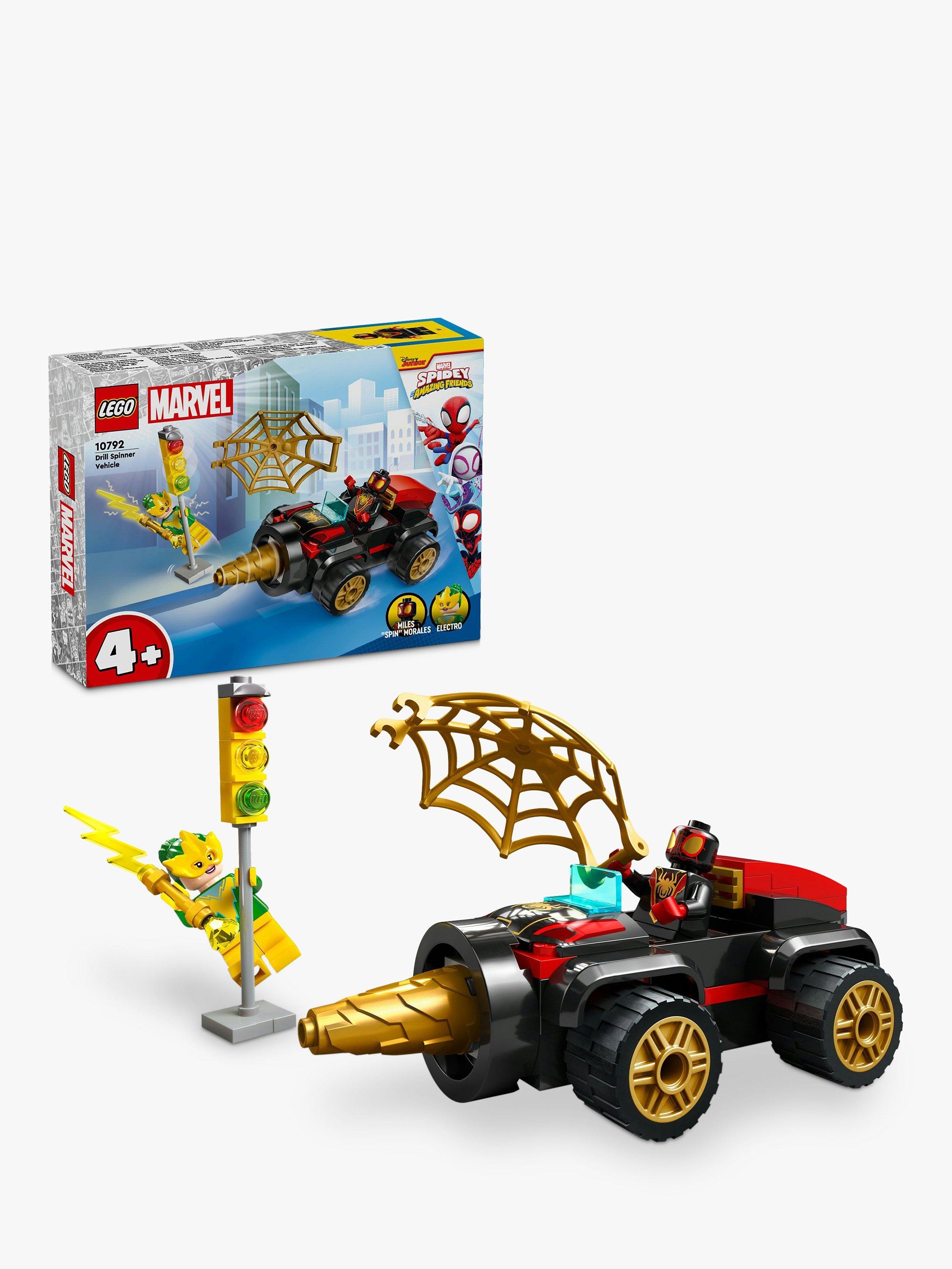 LEGO Marvel Spider Man 10792 Drill Spinner Vehicle