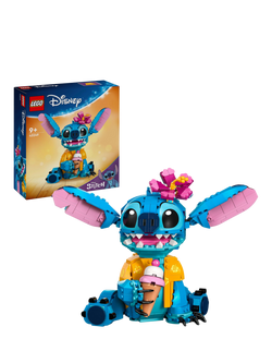 LEGO Disney Stitch Buildable Toy with Figures 43249, Multi