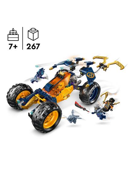 LEGO NINJAGO Arin’s Ninja Off-Road Buggy Car Toy Set 71811 - view 2, Multi