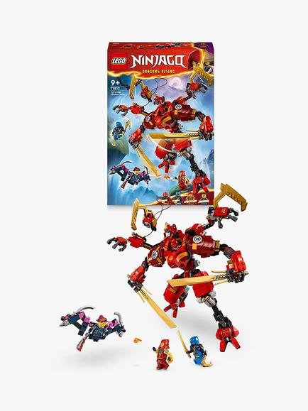 LEGO NINJAGO Kai’s Ninja Climber Mech Action Figure 71812, Multi