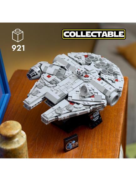 LEGO Star Wars Millennium Falcon Model Set for Adults 75375 - view 2, Multi