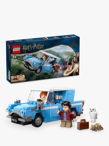 LEGO Harry Potter Flying Ford Anglia Car Toy Set 76424, Multi