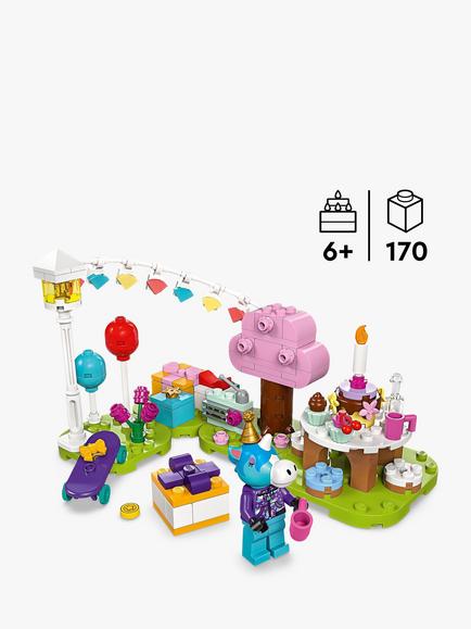 LEGO Animal Crossing Julian’s Birthday Party Toy Set 77046 - view 2, Multi