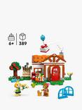 LEGO Animal Crossing Isabelle’s House Visit Toy Set 77049