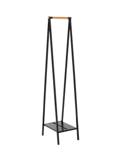 Brabantia Linn Compact Clothes Rail - view 2, Black Black