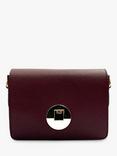 Apatchy The Newbury Leather Crossbody Bag, Port