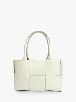 Apatchy London The Tori Leather Tote Bag, Stone