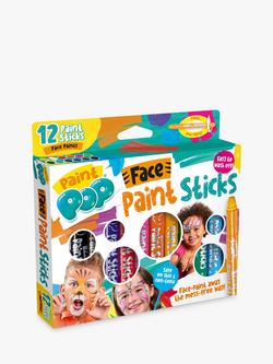 Paint Pop Face Paint Sticks, Pack of 12, Multi