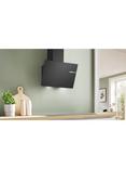 Bosch Series 2 DWK65DK60B 60cm Angled Chimney Cooker Hood, Black