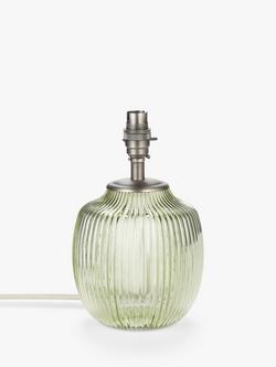 John Lewis Fulbrook Small Table Lamp Base - view 2, Olive