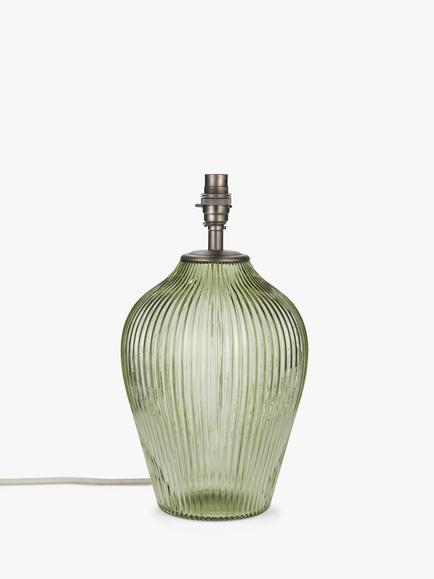 John Lewis Fulbrook Large Table Lamp Base - view 2, Olive