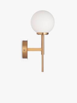 John Lewis Fredriksberg Wall Light - view 2, Brass