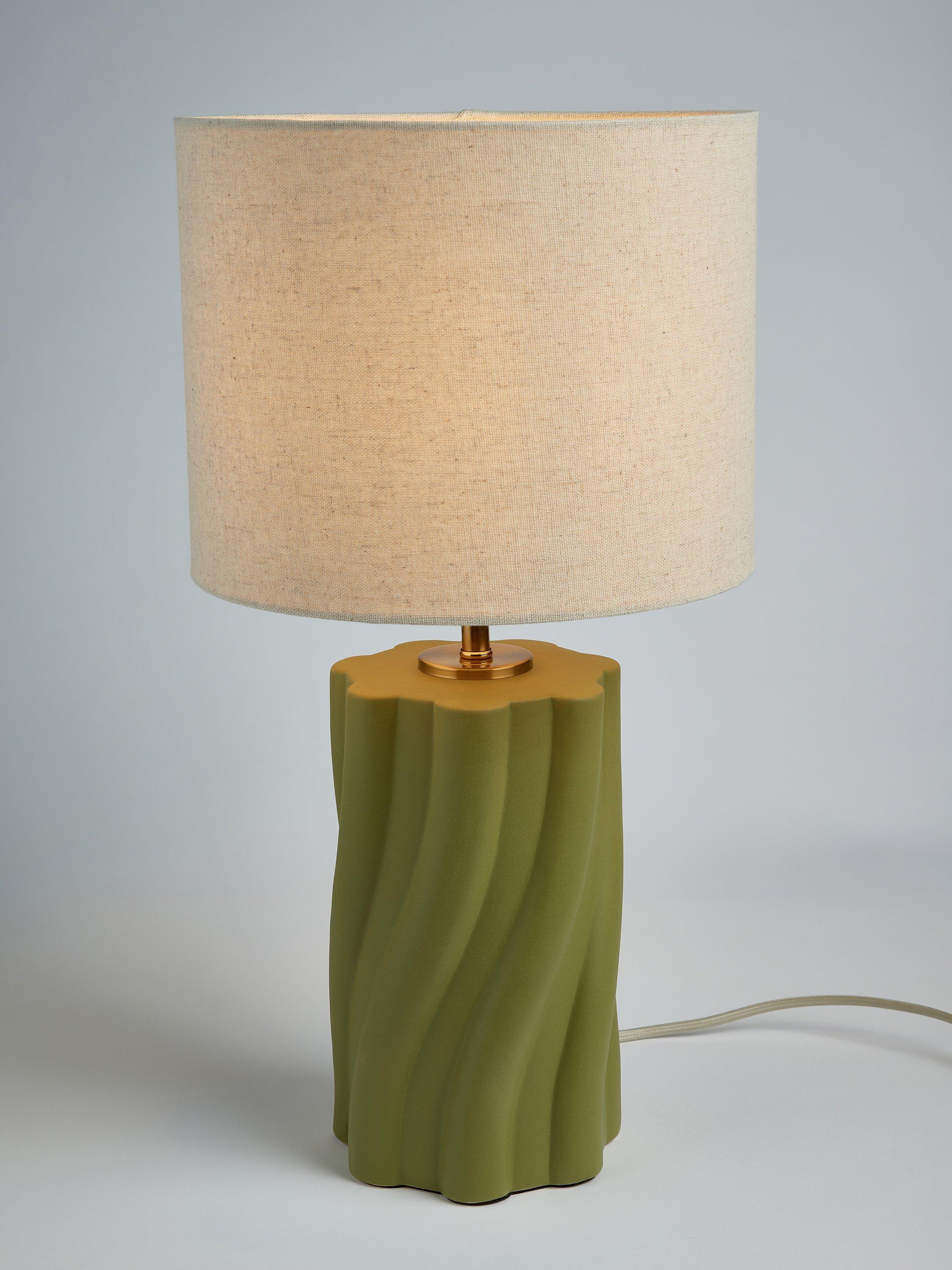 John Lewis Tall Twist Table Lamp