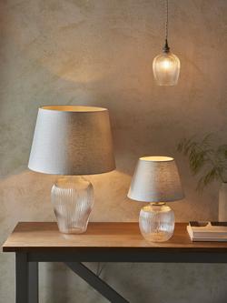 John Lewis Fulbrook Lighting Collection, Clear Glass