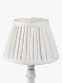 John Lewis Sophia Pleated Candle Lampshade - view 2, Lily
