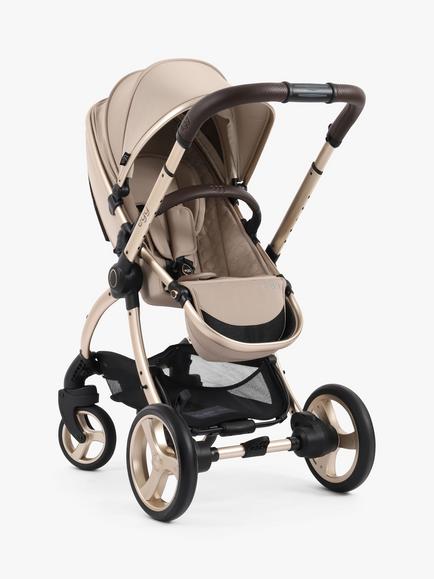 egg 3 Stroller and Liner, Feather