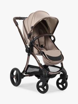 egg 3 Stroller & Liner - view 2, Houndstooth Almond