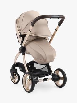 egg3 Pushchair, Carrycot & Accessories with Cybex Cloud T Car Seat and Base T Luxury Bundle - view 2, Feather