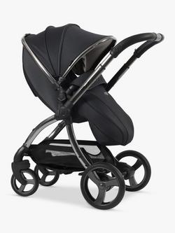 egg3 Pushchair, Carrycot & Accessories with Maxi-Cosi Pebble 360 Pro2 Car Seat and Base Luxury Bundle - view 2, Carbonite