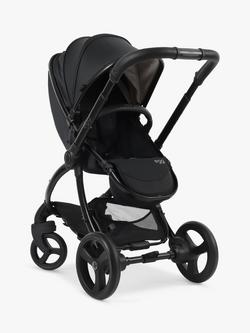 egg3 Pushchair, Carrycot & Accessories with Maxi-Cosi Pebble 360 Pro2 Car Seat and Base Luxury Bundle - view 2, Houndstooth Black