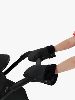 egg 3 Pushchair Handmuff - view 2, Houndstooth Black