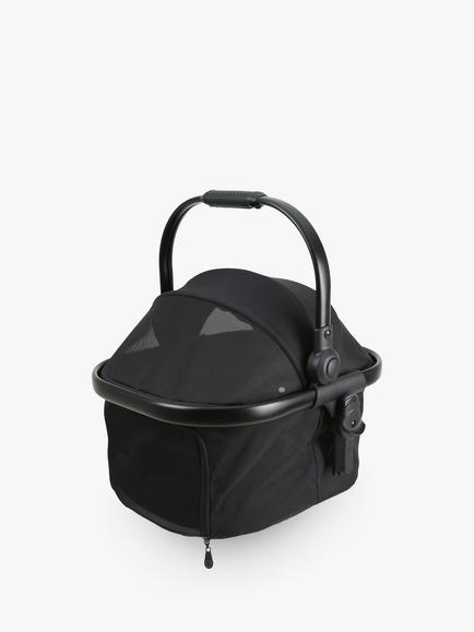 egg Pushchair Pet Basket, Black, Black
