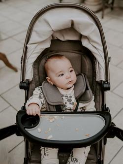 egg Snack Tray - view 2, Black