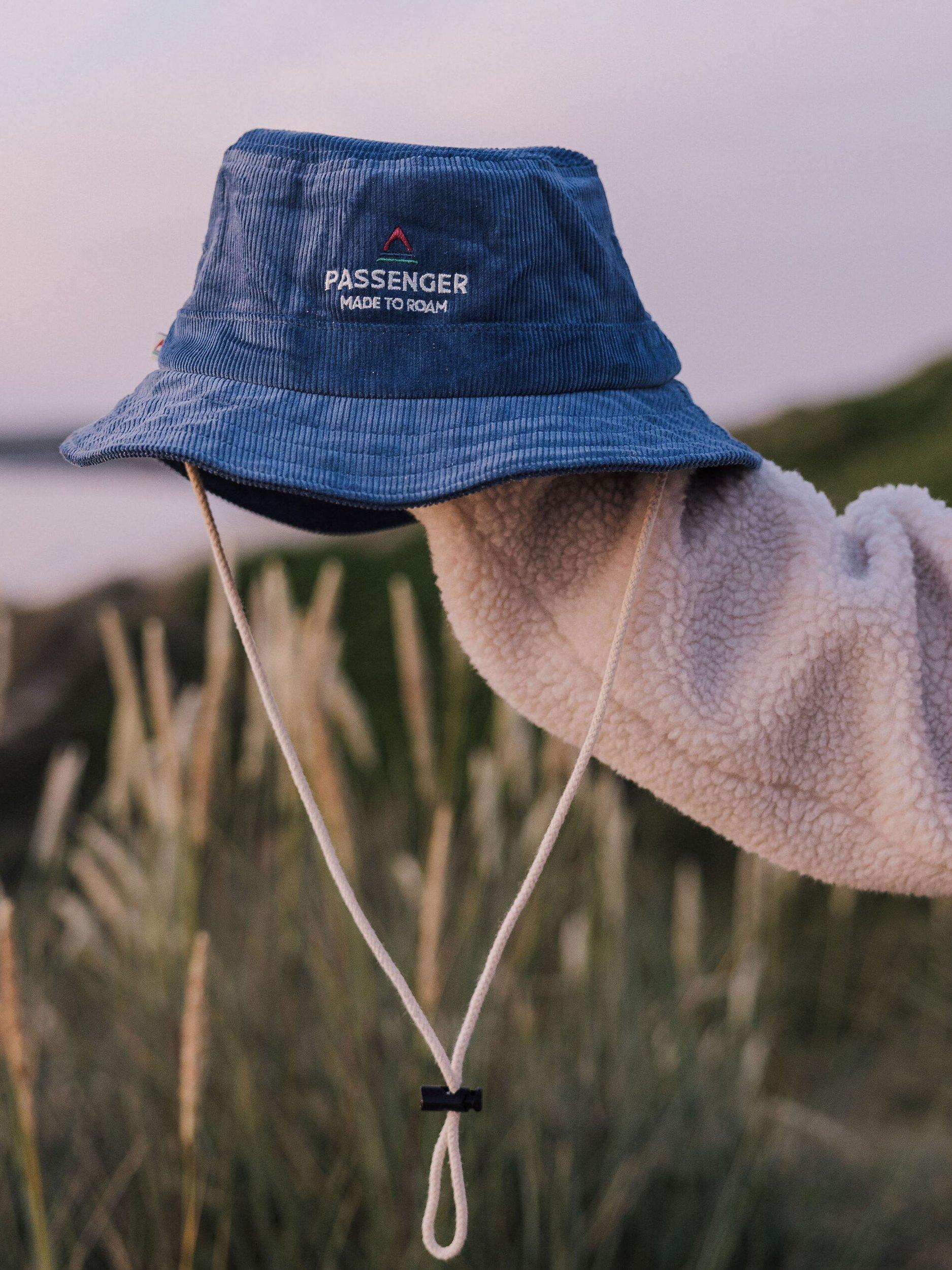 Passenger Cord Adjustable Hat, Ash Blue