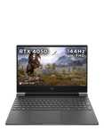 HP Victus 15-fa1007na Gaming Laptop, Intel Core i5 Processor, 16GB RAM, 512GB SSD, RTX 4050,15.6" Full HD, Mica Silver