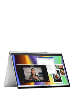 HP ENVY x360 15-fe0012na Convertible Laptop, Intel Core i5 Processor, 8GB RAM, 512GB SSD, 15.6" Full HD OLED Touchscreen, Natural Silver, Natural Silver