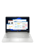 HP 15s-fq5028na Laptop, Intel Core i3 Processor, 8GB RAM, 128GB SSD, 15.6” Full HD, Silver