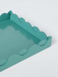 John Lewis Bubble Lacquer Tray, FSC-Certified (MDF), Blue