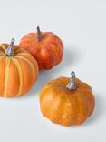 John Lewis Plastic Pumpkin Decorations, Pack of 12