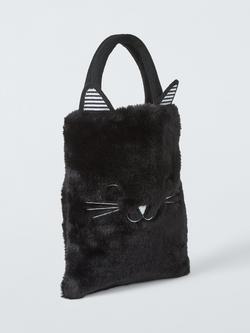 John Lewis Cat Plush Trick or Treat Bag, 