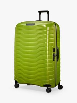 Samsonite Proxis 4-Wheel 86cm Large Suitcase, Lime