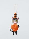 John Lewis Halloween Cat Felt Tree Decoration